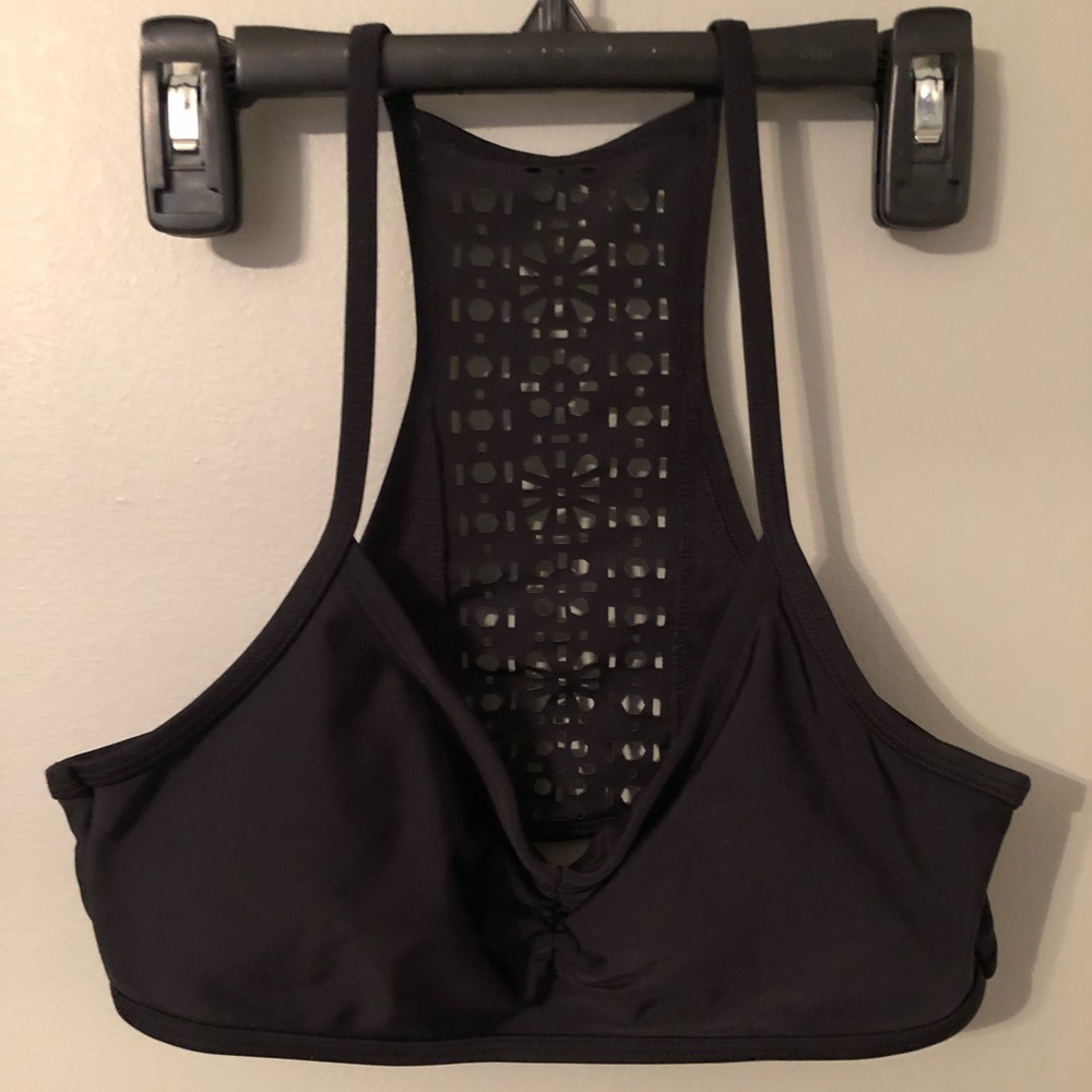 Black bikini top